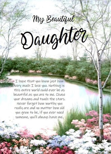 New beautiful daughter - 'my,