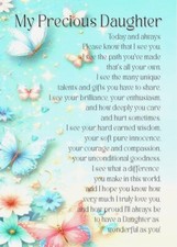 NEW My Precious Daughter  A5